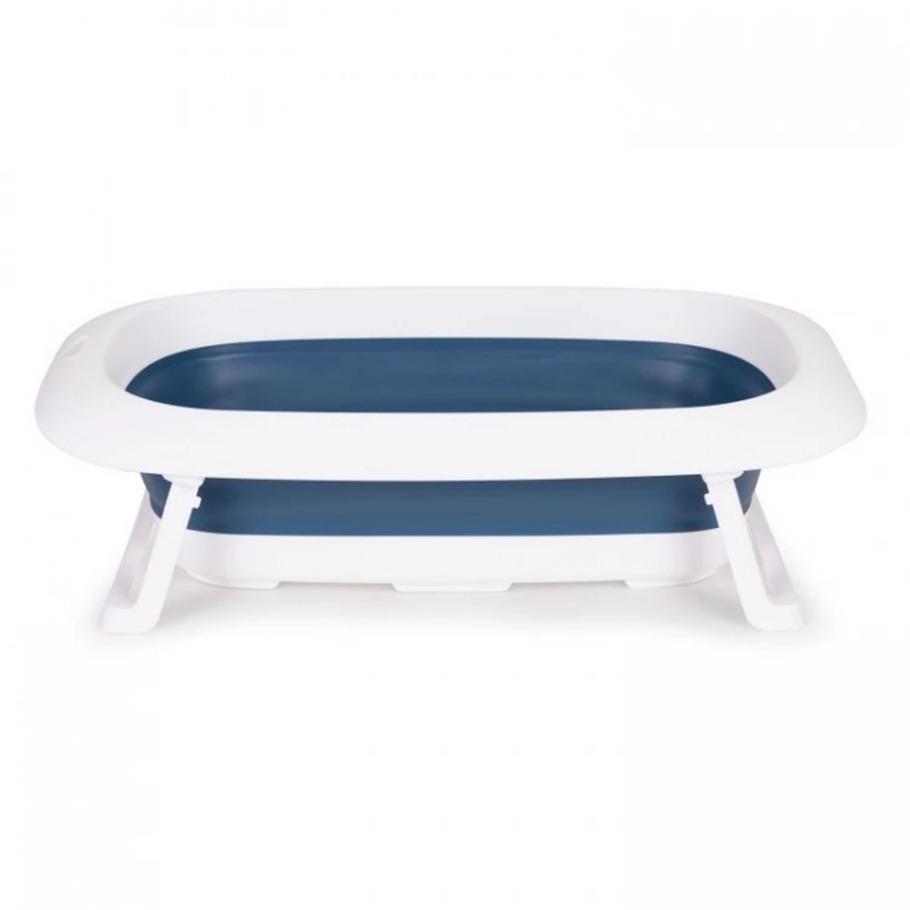 Cadita de baie pliabila cu dop de scurgere, Ecotoys - Albastru [2]