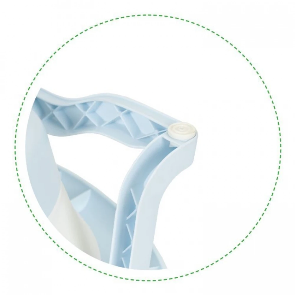 Cadita de baie pliabila cu dop de scurgere, Ecotoys - Gri [7]