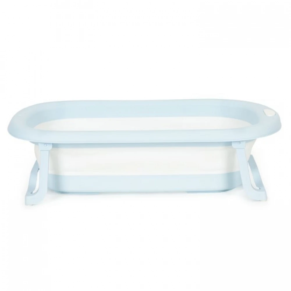 Cadita de baie pliabila cu dop de scurgere, Ecotoys - Gri [2]