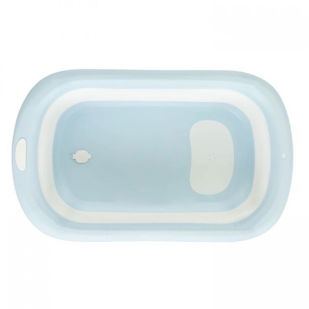 Cadita de baie pliabila cu dop de scurgere, Ecotoys - Gri [6]