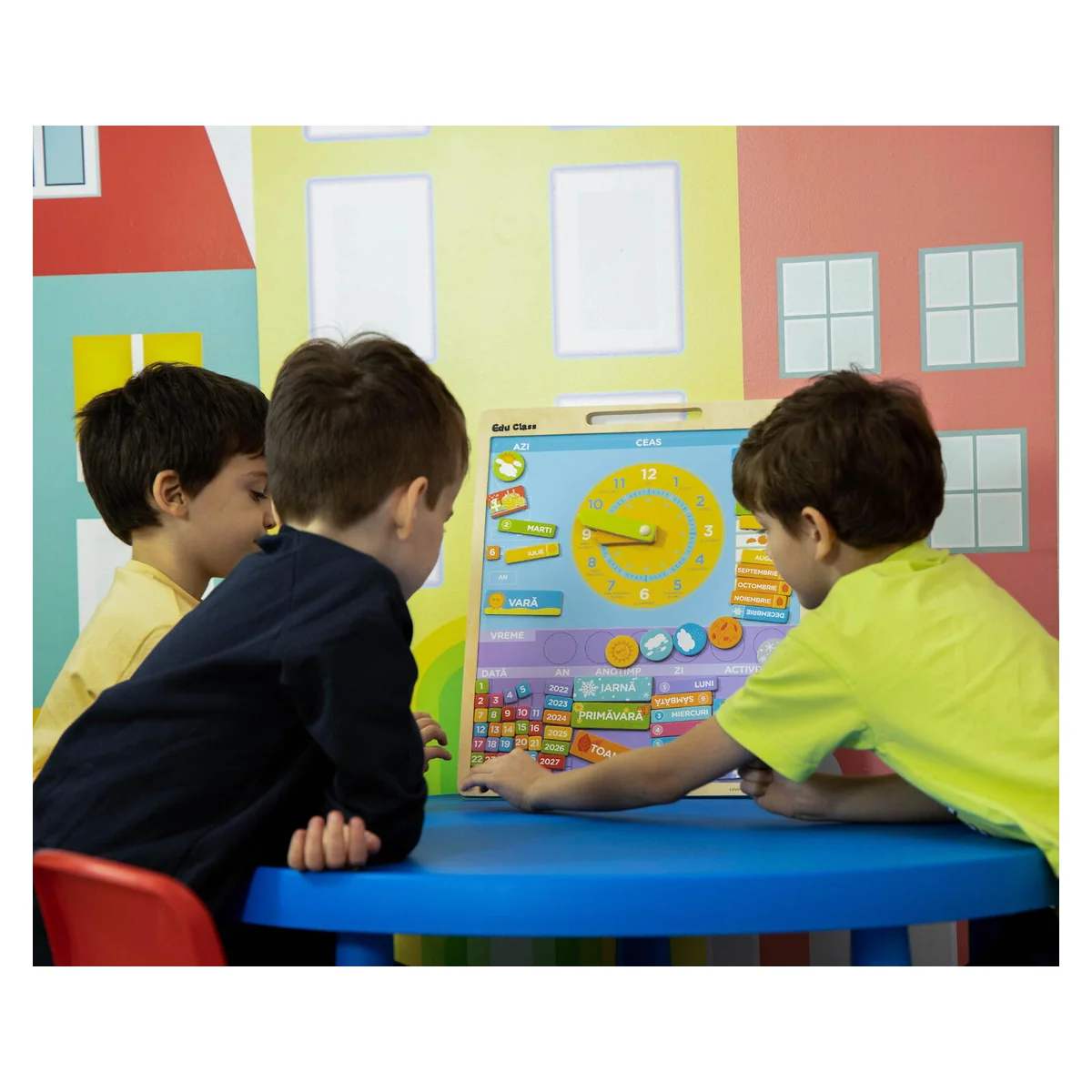 Calendar magnetic vremea limba romana BIGJIGS Toys [6]