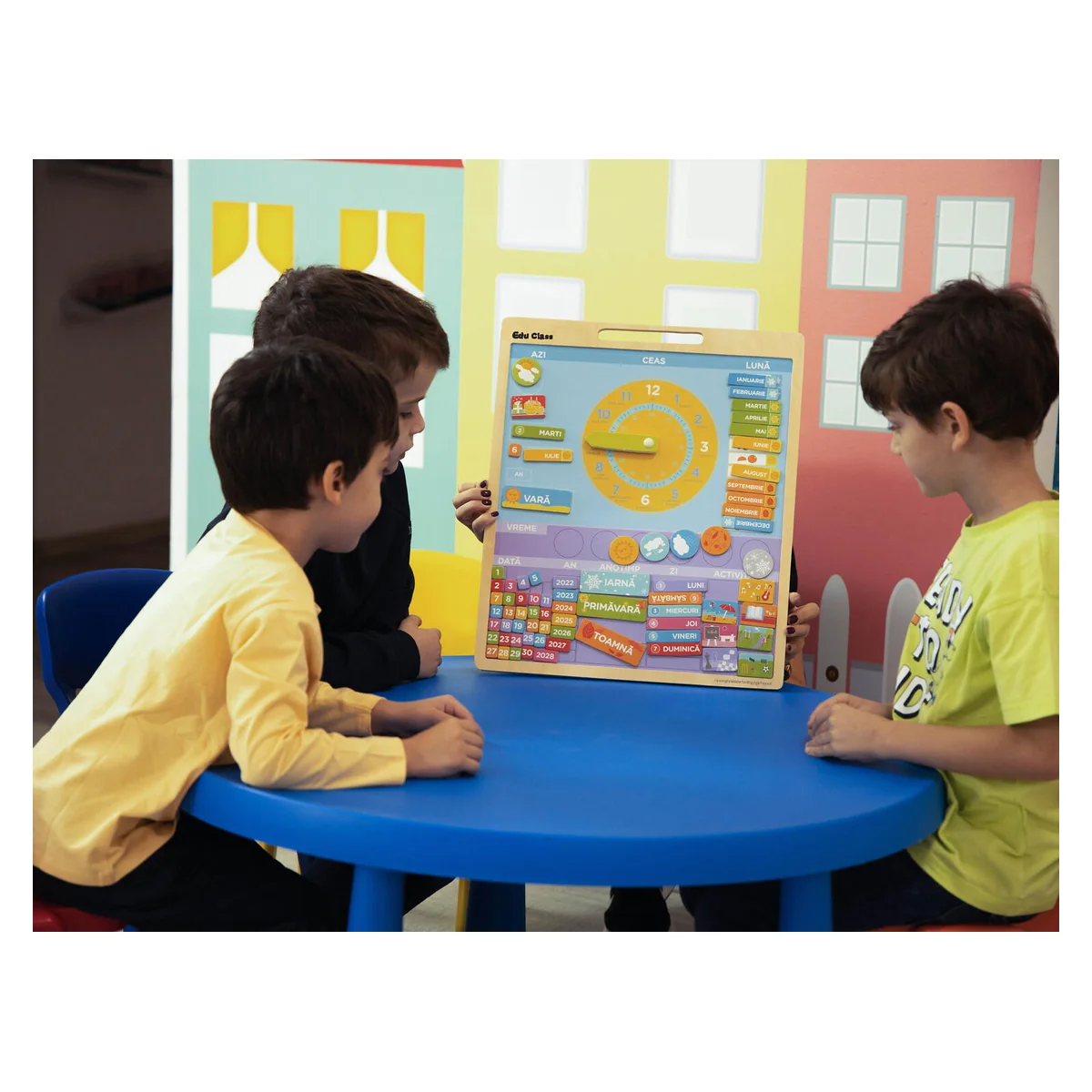 Calendar magnetic vremea limba romana BIGJIGS Toys [5]