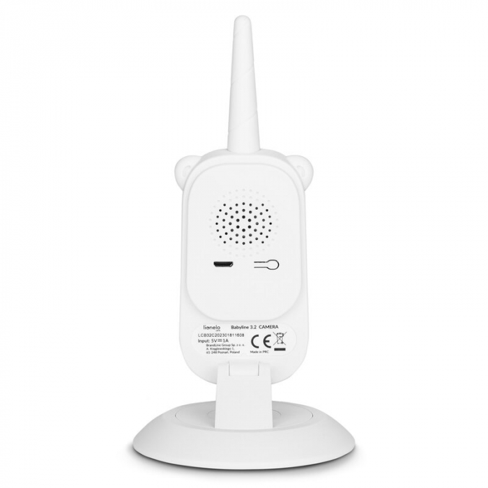 Camera aditionala, Lionelo, Babyline 3.2, Full HD, Zoom digital 3x, mod de noapte, Alb [3]