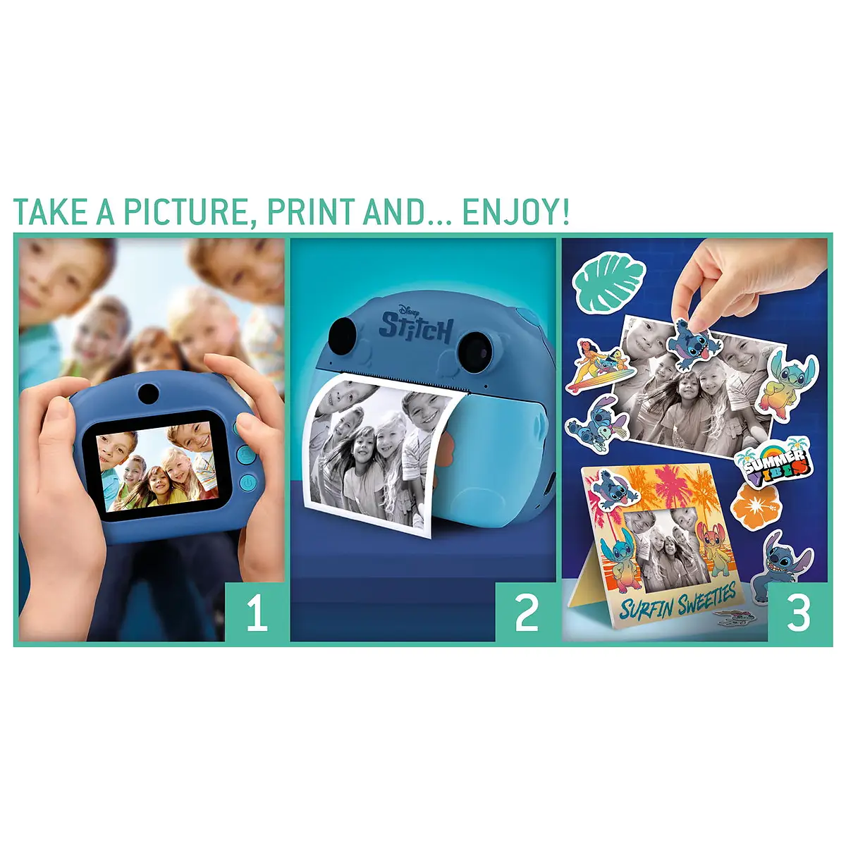 Camera foto instant - Stitch LISCIANI 5 ani+ [6]