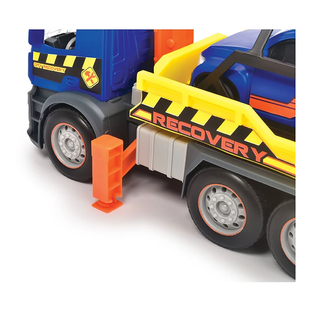 Camion de tractare Dickie Toys Mercedes Recovery cu masinuta [5]