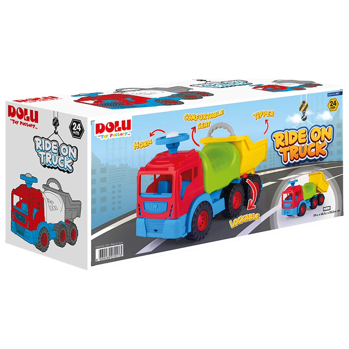 Camion Ride-on DOLU 24 luni+ [2]