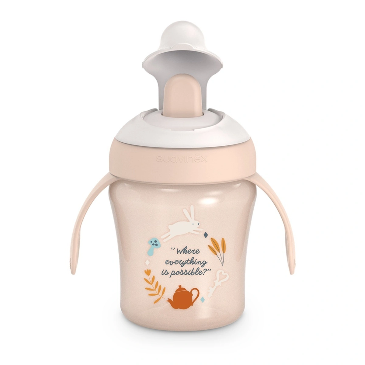 Cană antrenament, 200 ml, roz, Wonder, Suavinex [3]