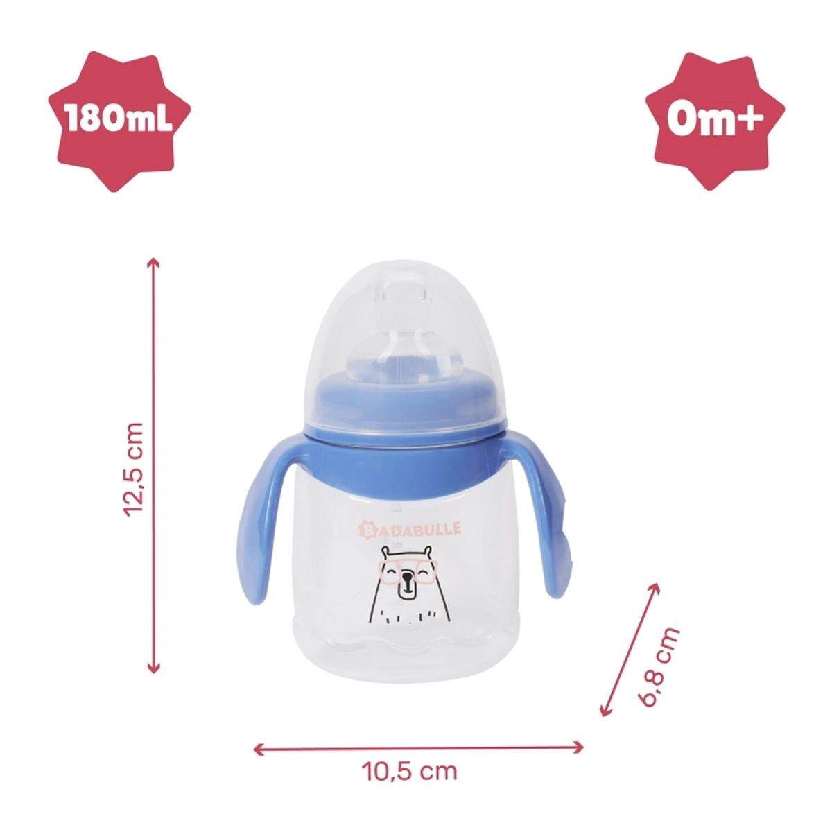 Cana biberon anti-scurgere Badabulle [4]