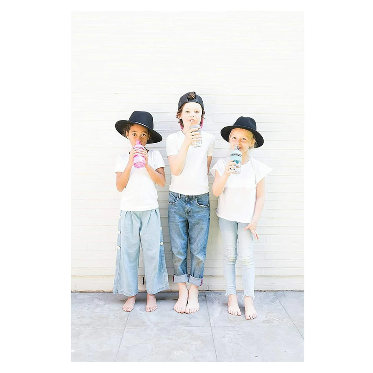 Cana, Nuby, 2 in 1, Cu pai incorporat, 360 ml, 3+ ani, Albastru [3]