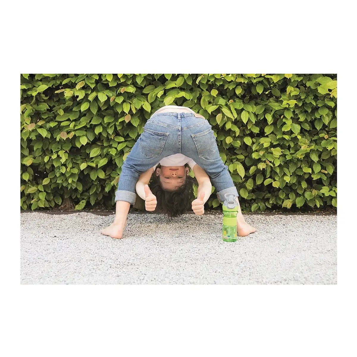 Cana sport, Nuby, Cu pai moale si pliabil, 360 ml, 3+ ani, Verde [3]