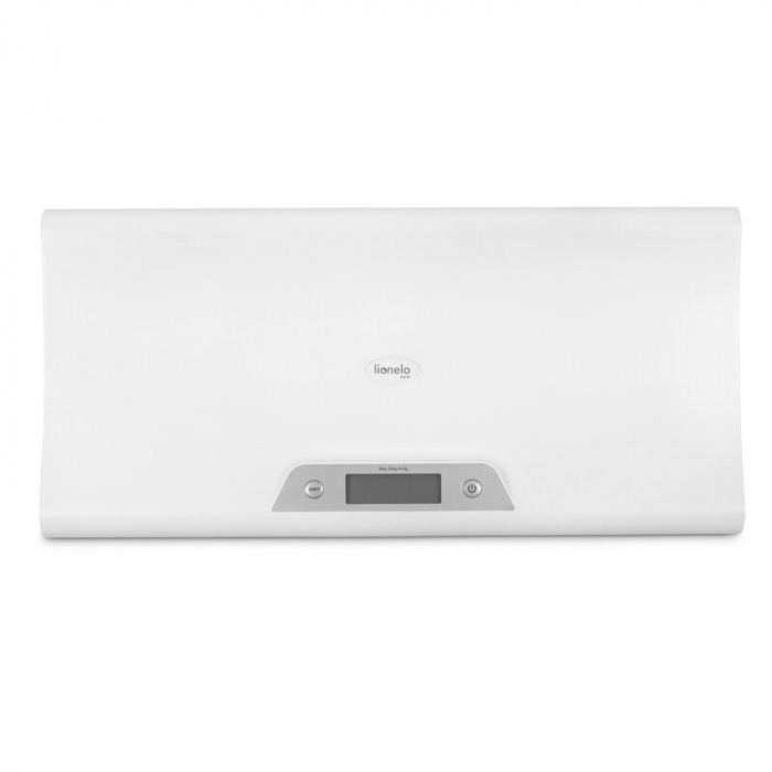 Cantar electronic, Lionelo, Pentru bebelusi, Pana la 20 kg, Alb [6]