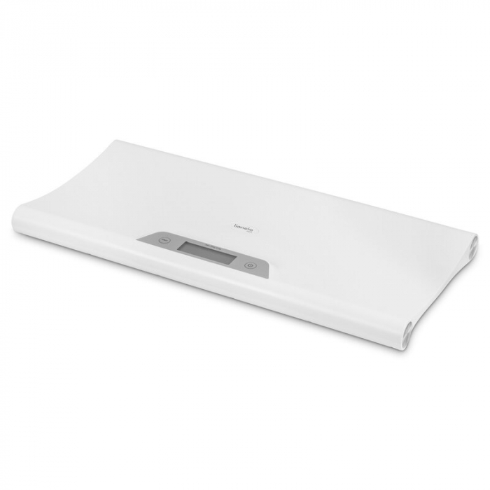 Cantar electronic, Lionelo, Pentru bebelusi, Pana la 20 kg, Alb [2]