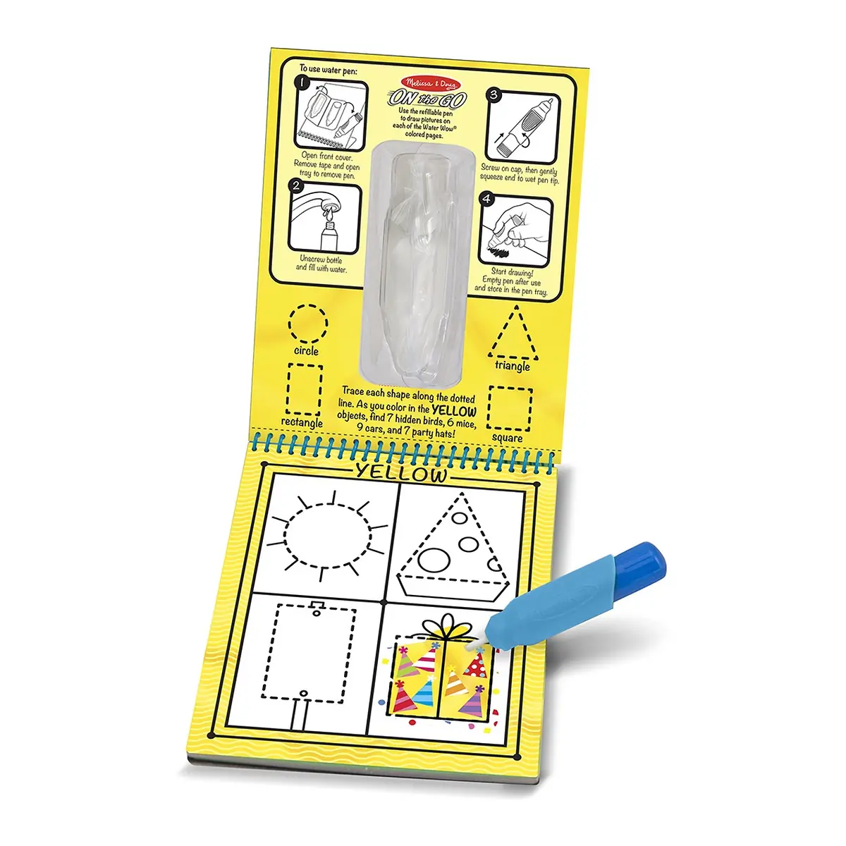 Carnet Apa magica Forme si culori - Melissa and Doug [3]