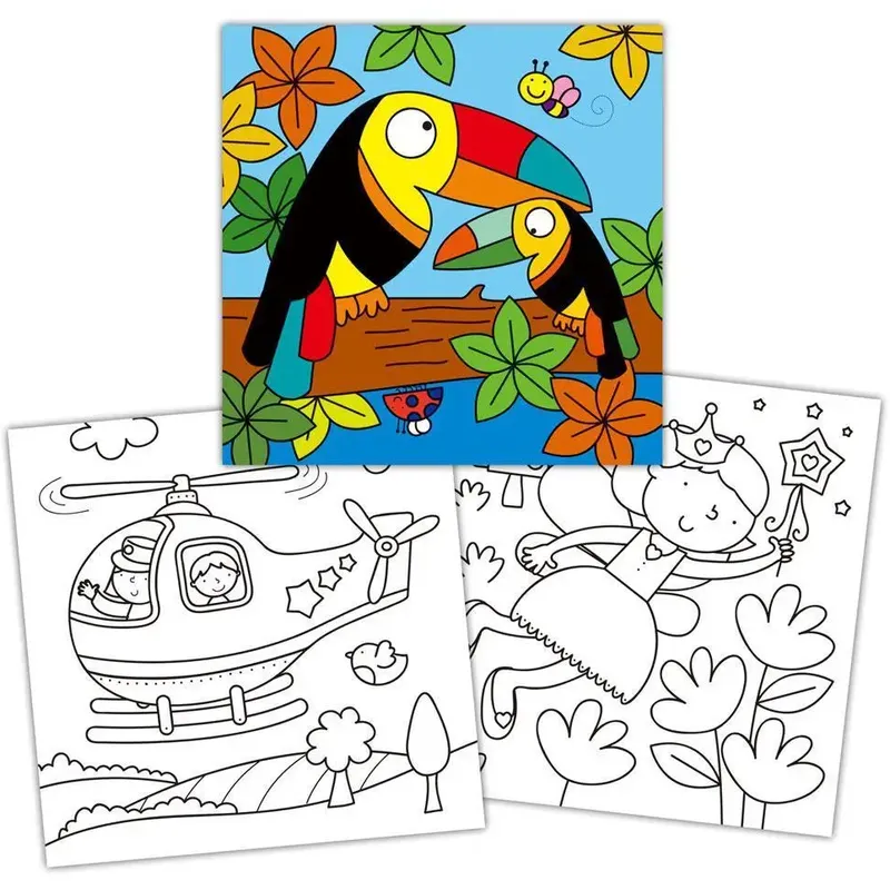 Carte de colorat Fun to Colour [2]