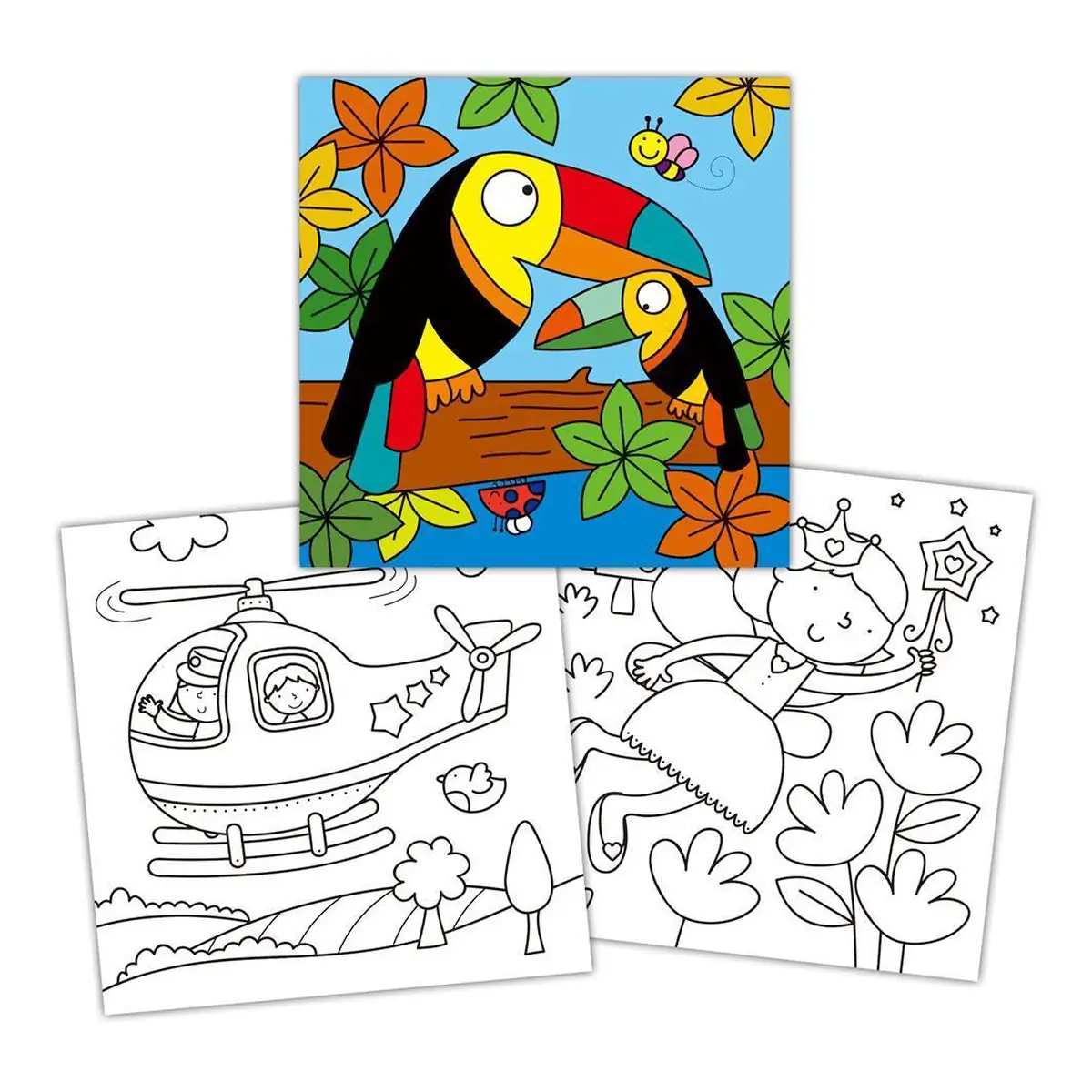 Carte de colorat Fun to Colour [2]