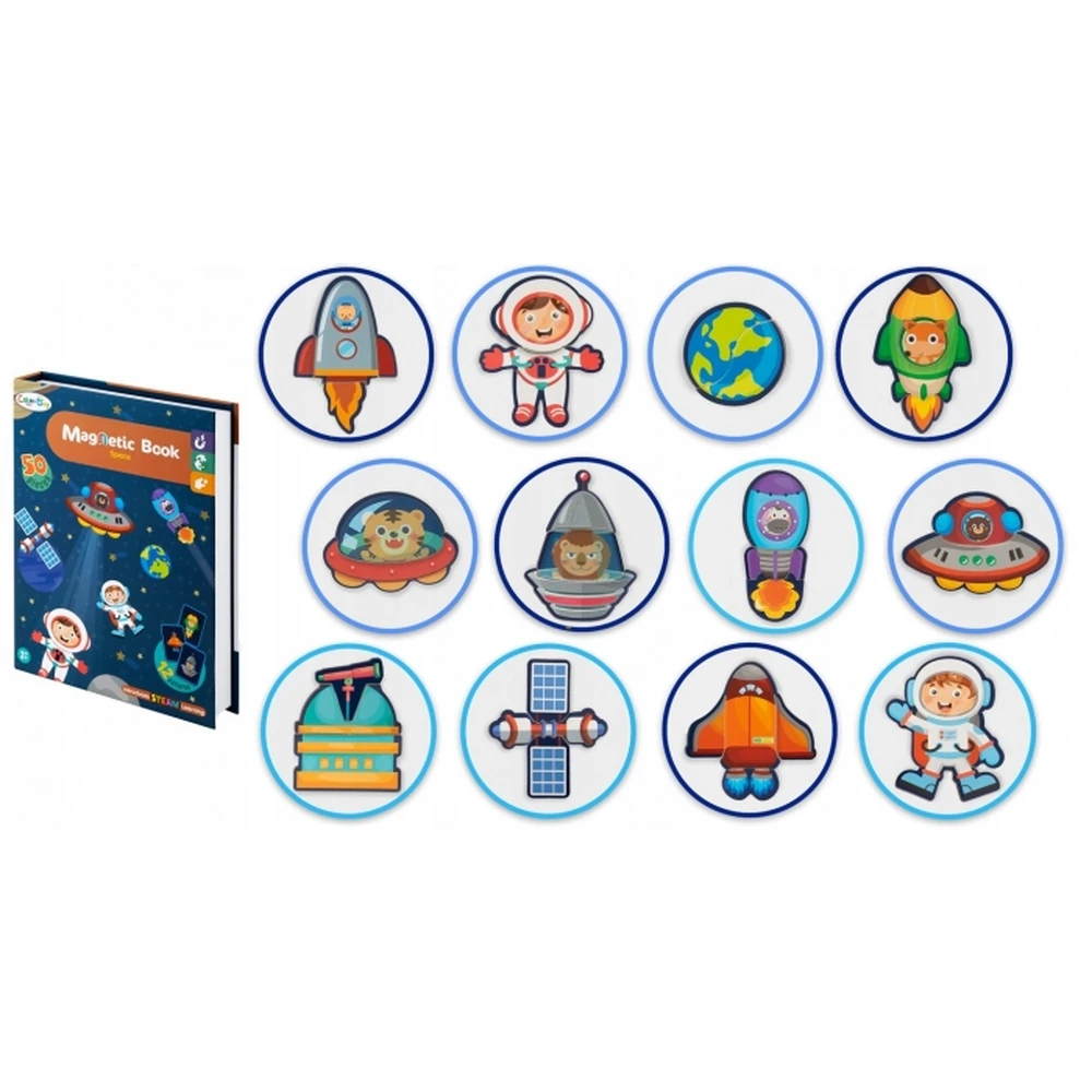 Carte magnetica tip puzzle Cosmos Ricokids [2]
