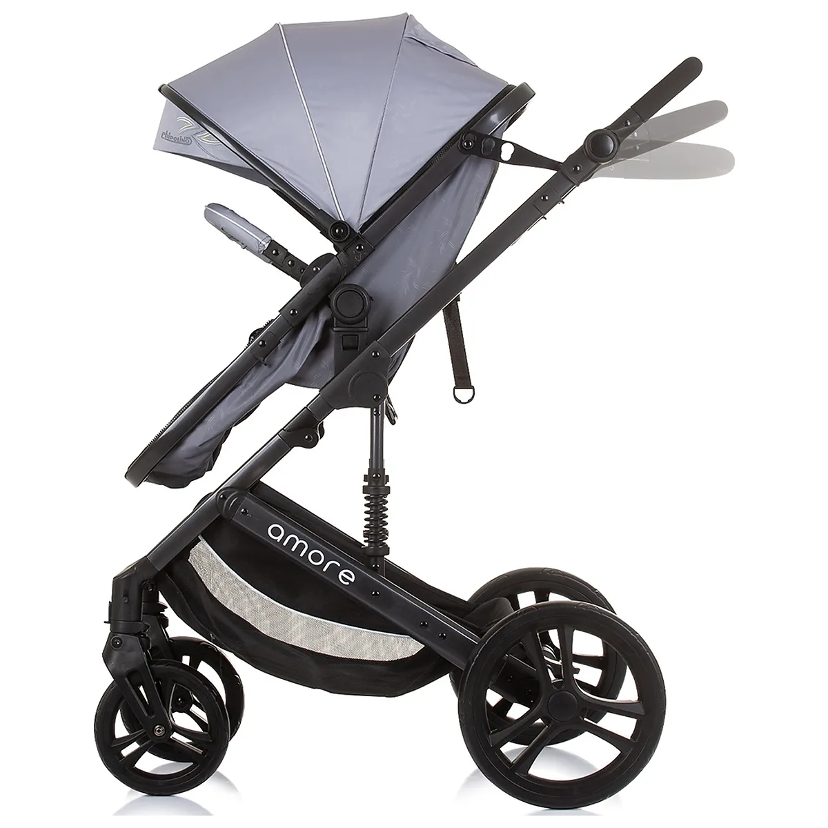 Carucior Chipolino Amore 2 in 1 ash grey 0 luni [5]