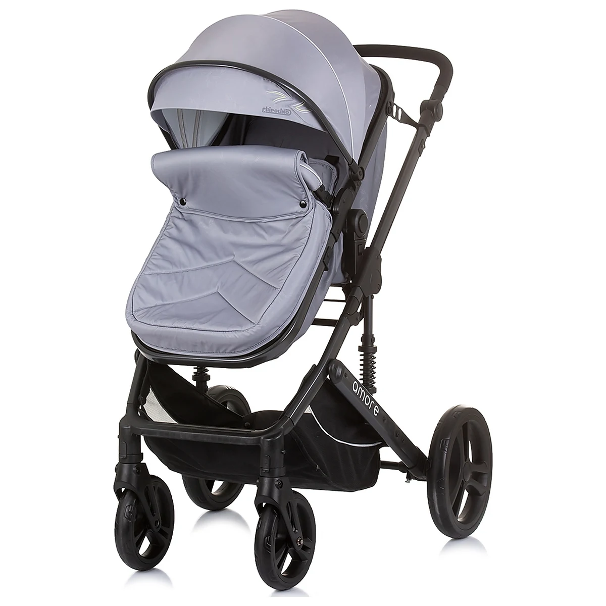Carucior Chipolino Amore 2 in 1 ash grey 0 luni [3]