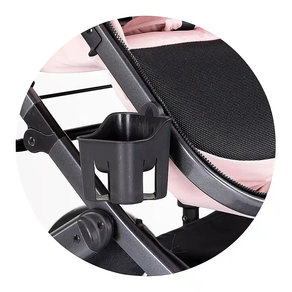 Carucior Chipolino Amore 2 in 1 pink marshmallow, 0-22 kg [13]