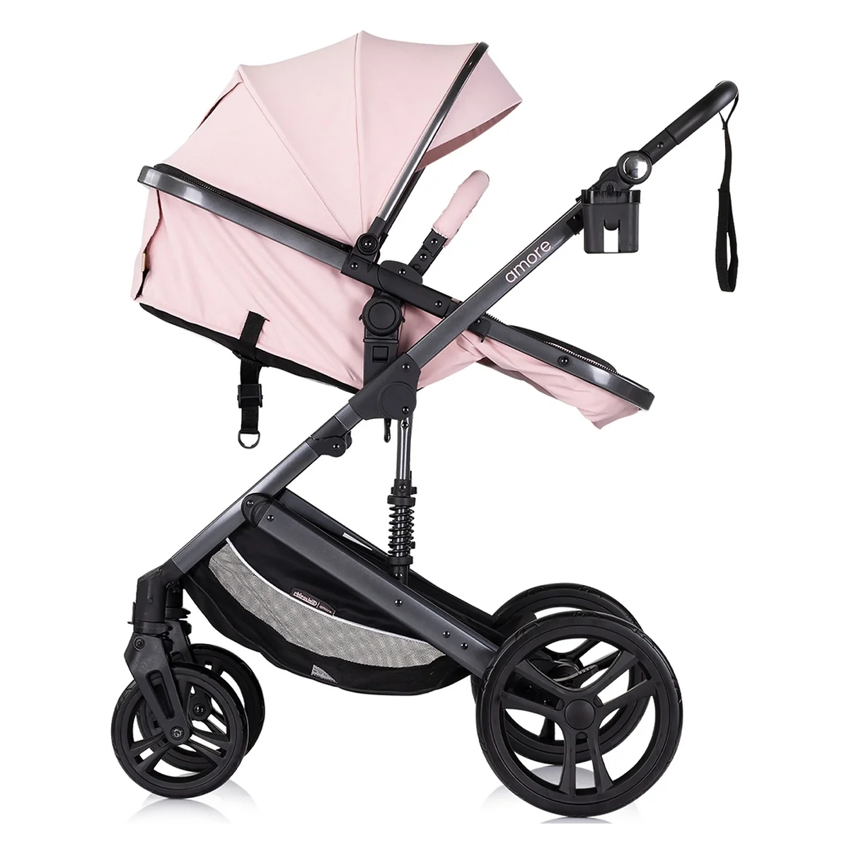 Carucior Chipolino Amore 2 in 1 pink marshmallow, 0-22 kg [6]