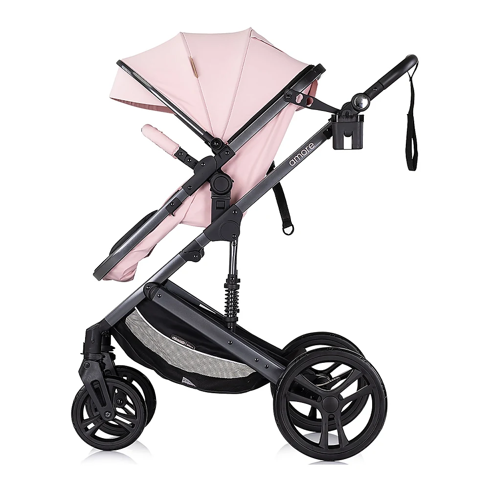 Carucior Chipolino Amore 2 in 1 pink marshmallow, 0-22 kg [4]