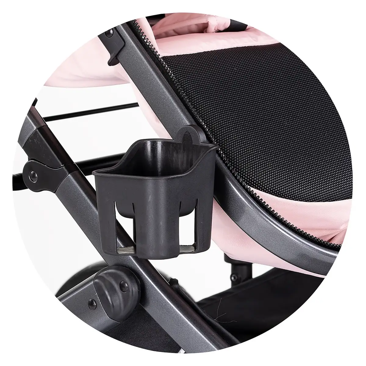 Carucior Chipolino Amore 2 in 1 pink marshmallow, 0-22 kg [13]