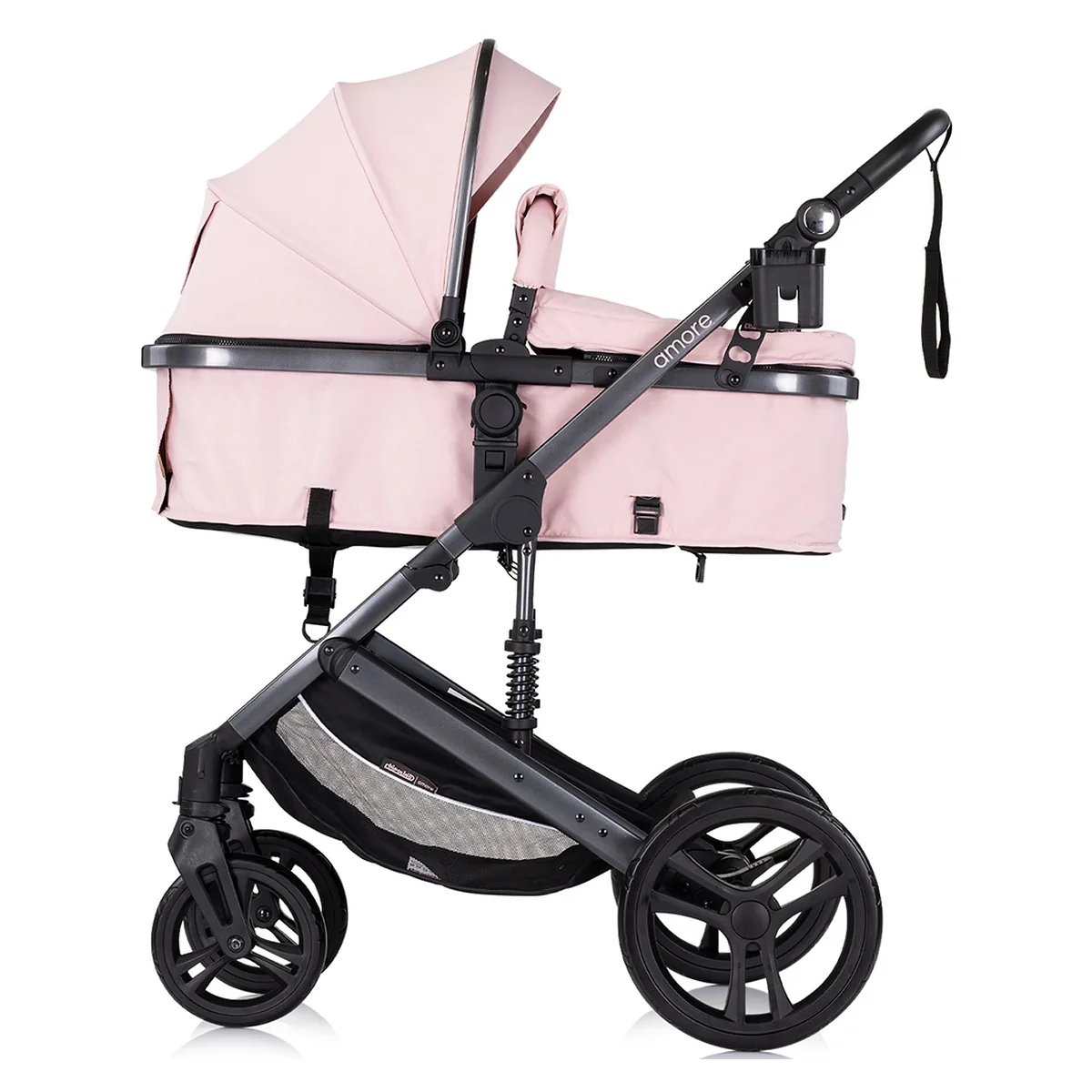 Carucior Chipolino Amore 2 in 1 pink marshmallow, 0-22 kg [7]