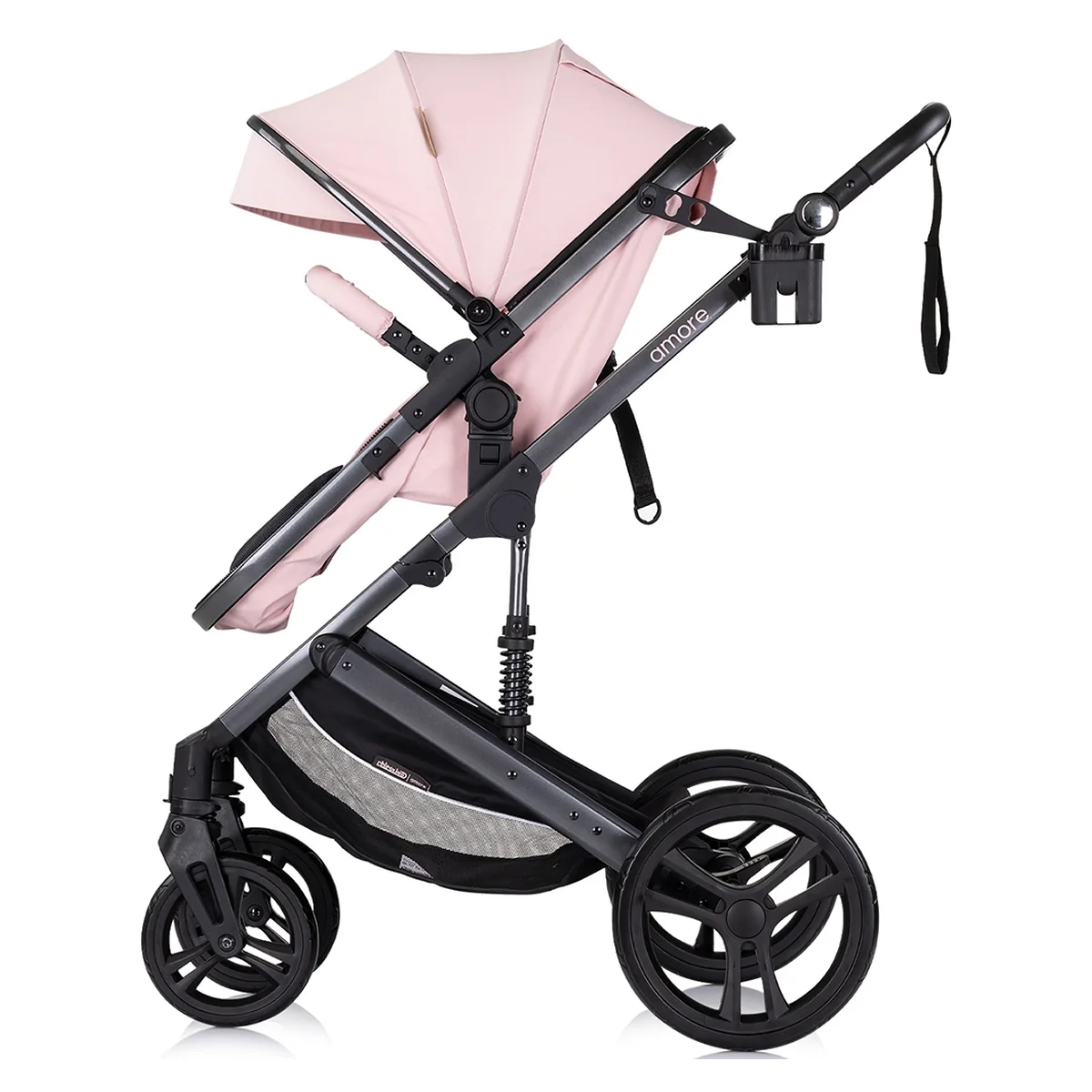 Carucior Chipolino Amore 2 in 1 pink marshmallow, 0-22 kg [4]