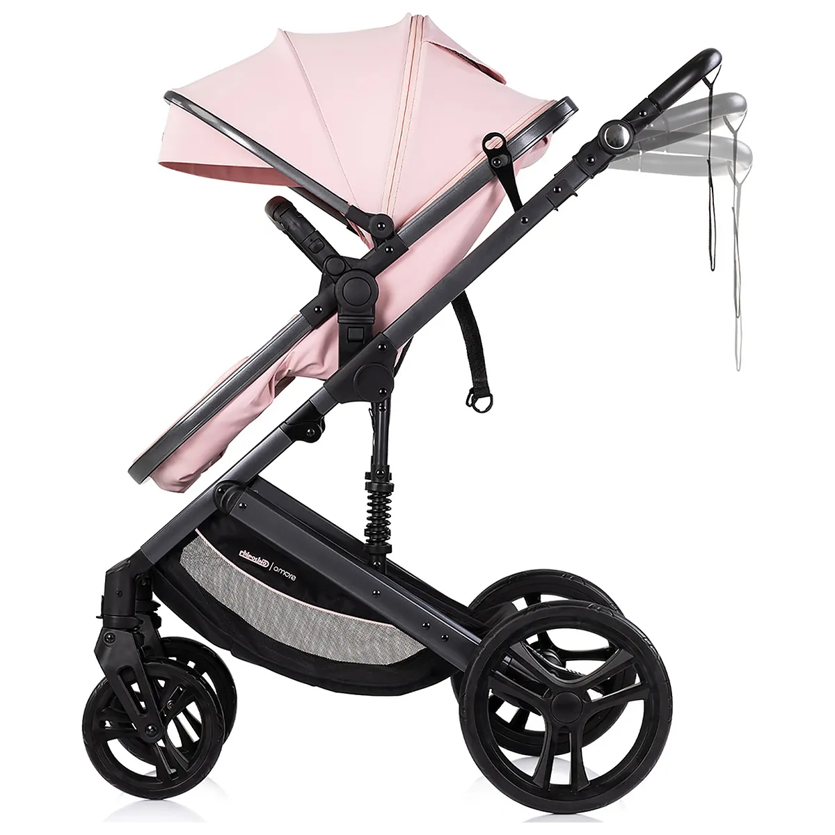 Carucior Chipolino Amore 2 in 1 powder pink 0 luni [5]