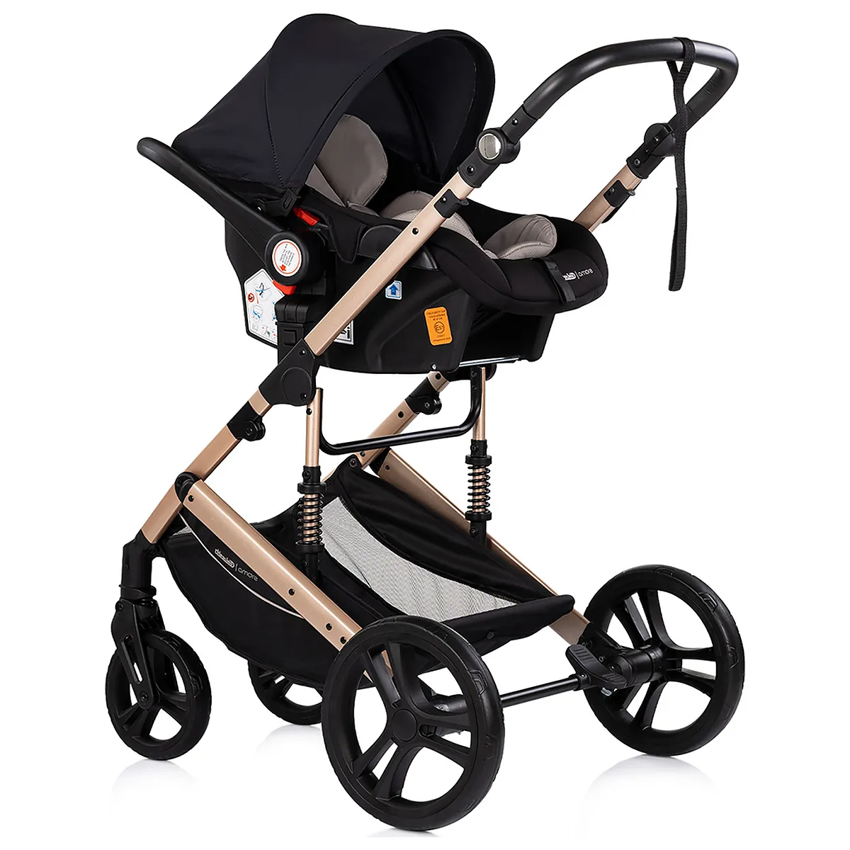 Carucior Chipolino Amore 3 in 1 noir 0 luni [11]