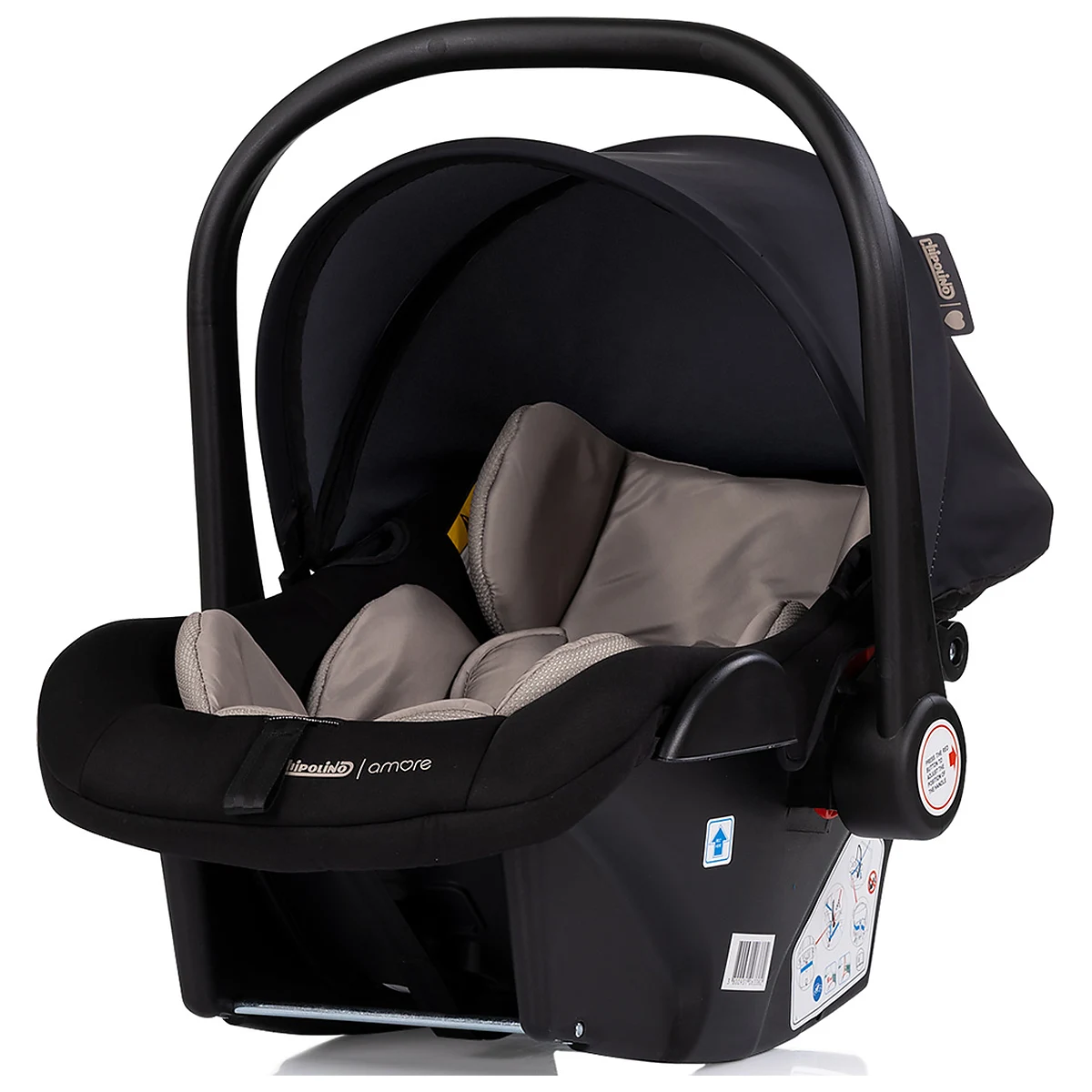 Carucior Chipolino Amore 3 in 1 noir 0 luni [14]