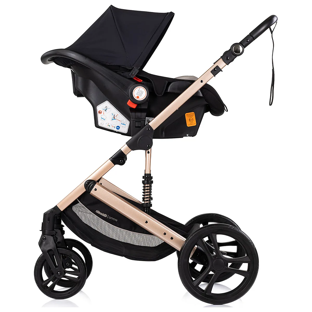 Carucior Chipolino Amore 3 in 1 noir 0 luni [10]