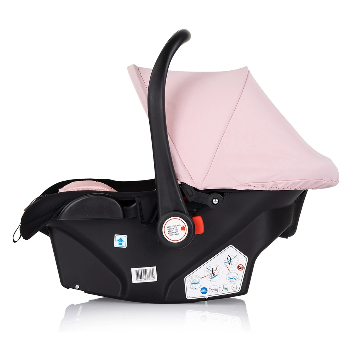 Carucior Chipolino Amore 3 in 1 pink marshmallow [18]