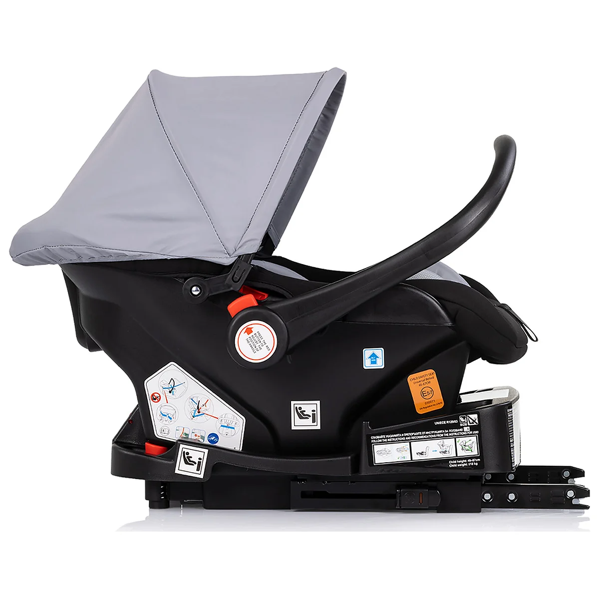 Carucior Chipolino Amore 3 in 1 platinum 0 luni [19]