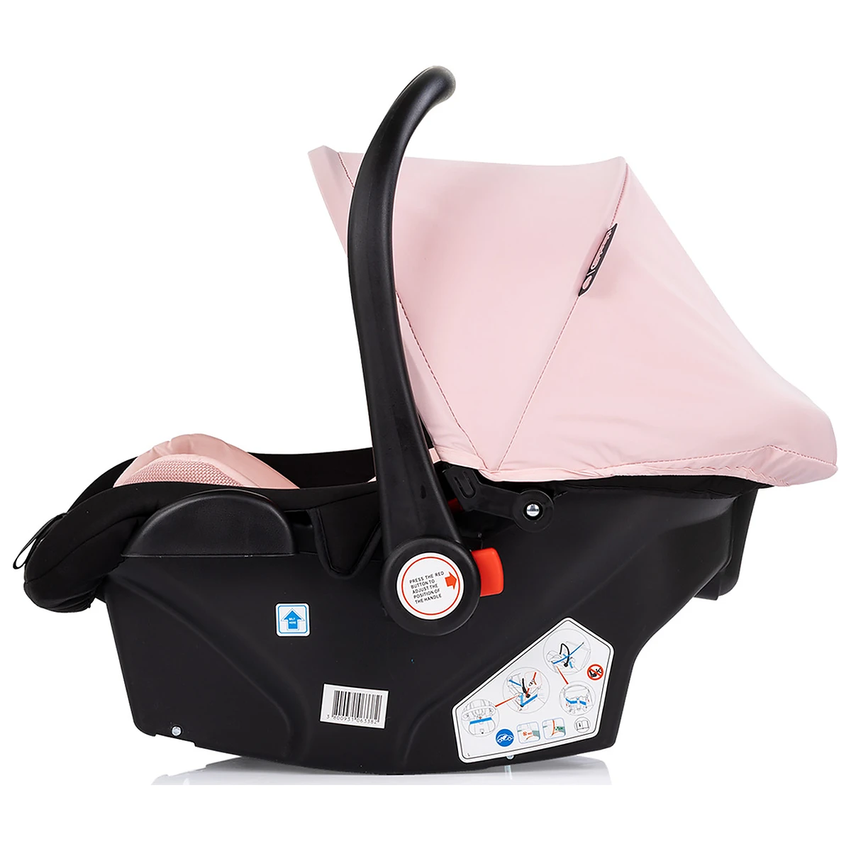 Carucior Chipolino Amore 3 in 1 powder pink 0 luni [15]