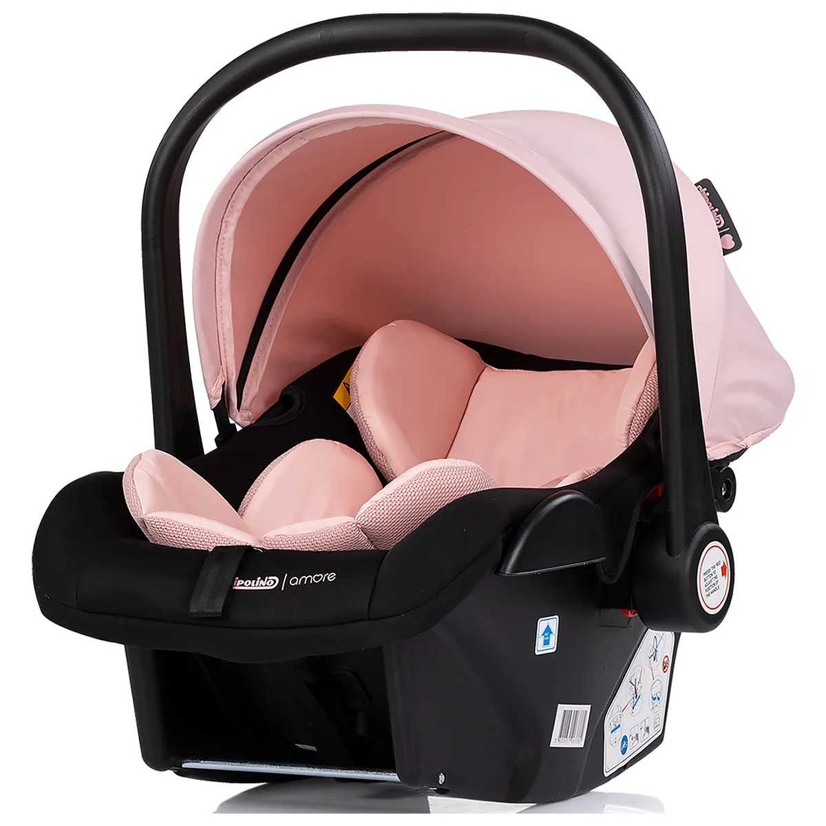 Carucior Chipolino Amore 3 in 1 powder pink 0 luni [14]