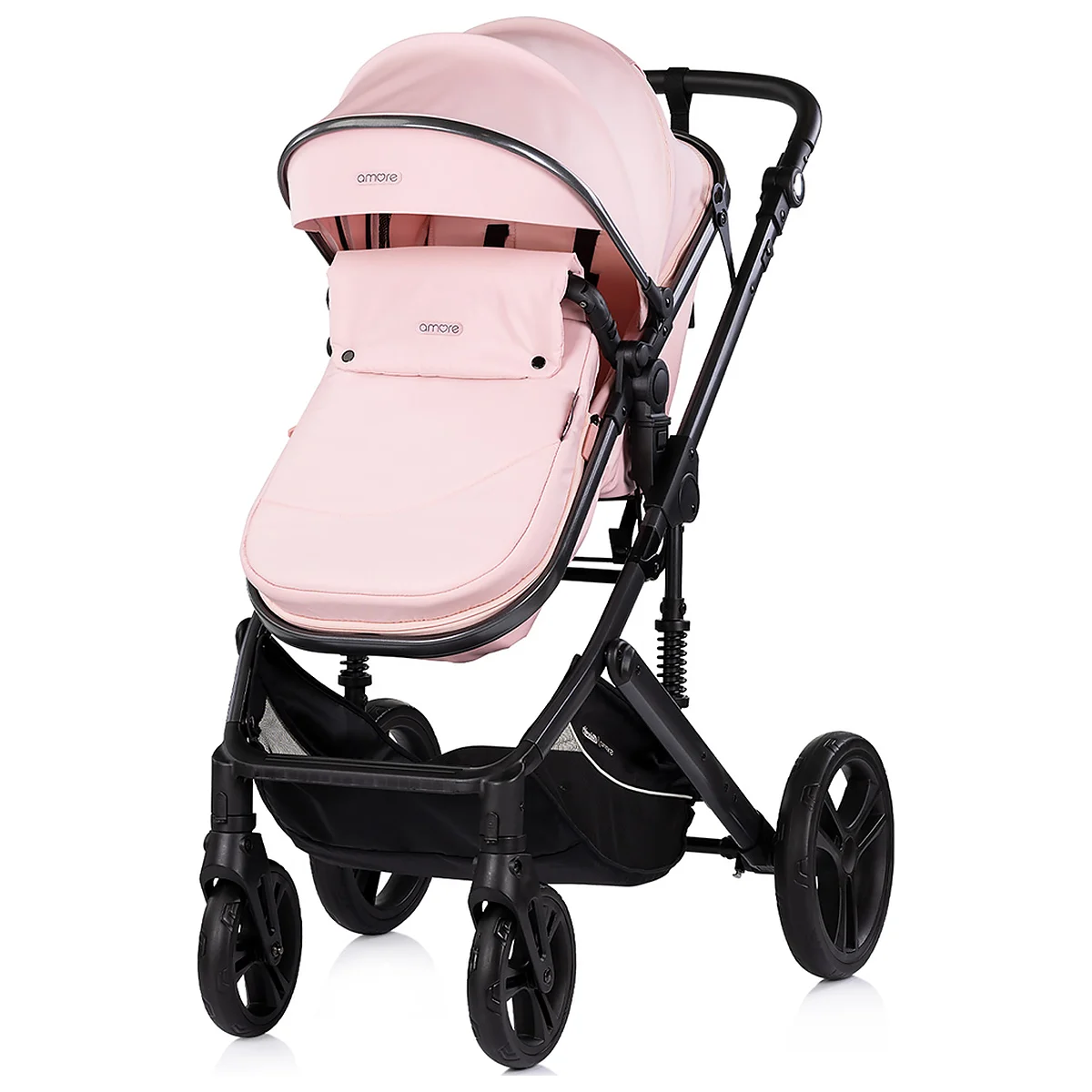 Carucior Chipolino Amore 3 in 1 powder pink 0 luni [4]