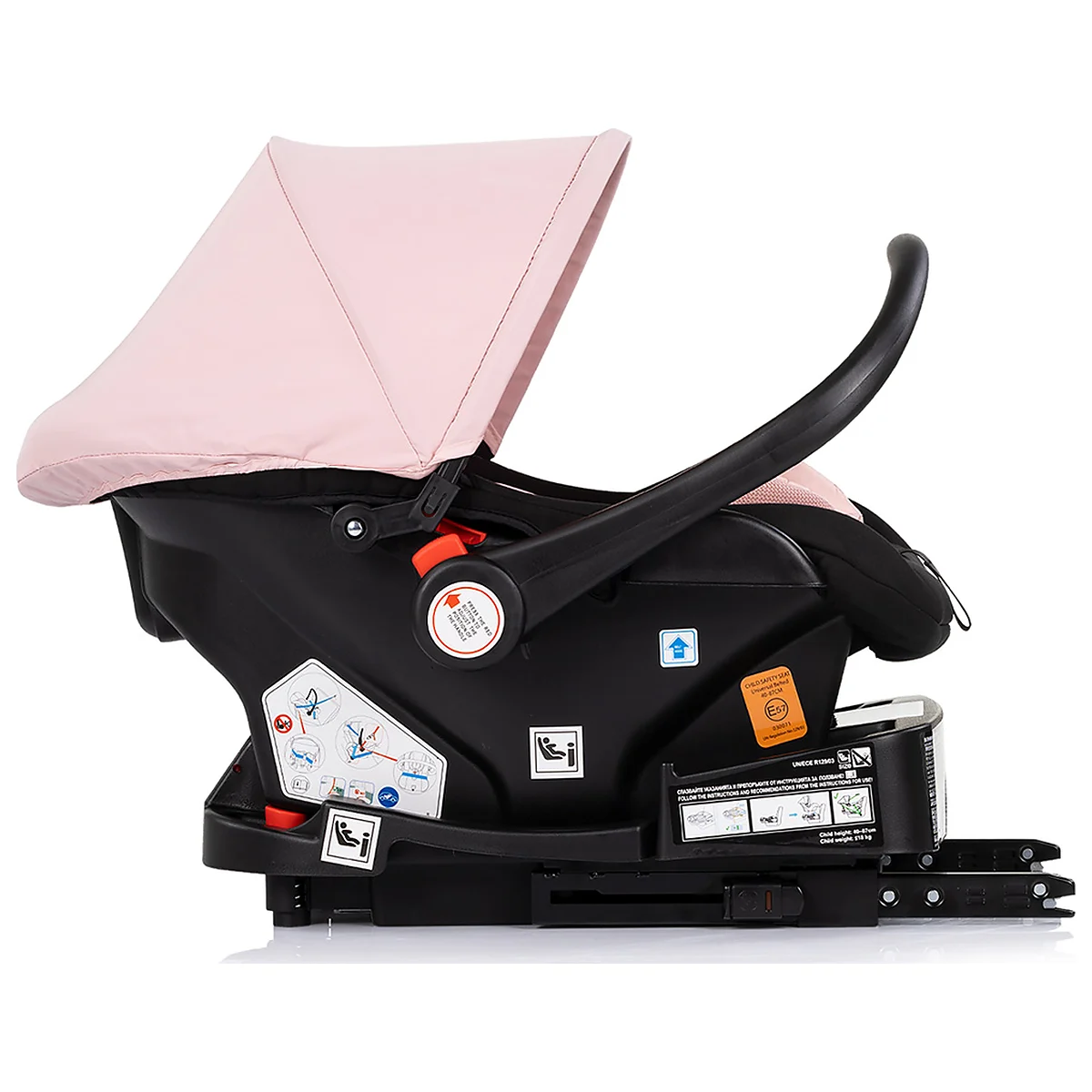 Carucior Chipolino Amore 3 in 1 powder pink 0 luni [18]