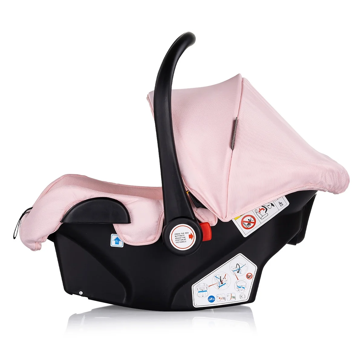 Carucior Chipolino Aura 3 in 1 pink marshmallow [13]