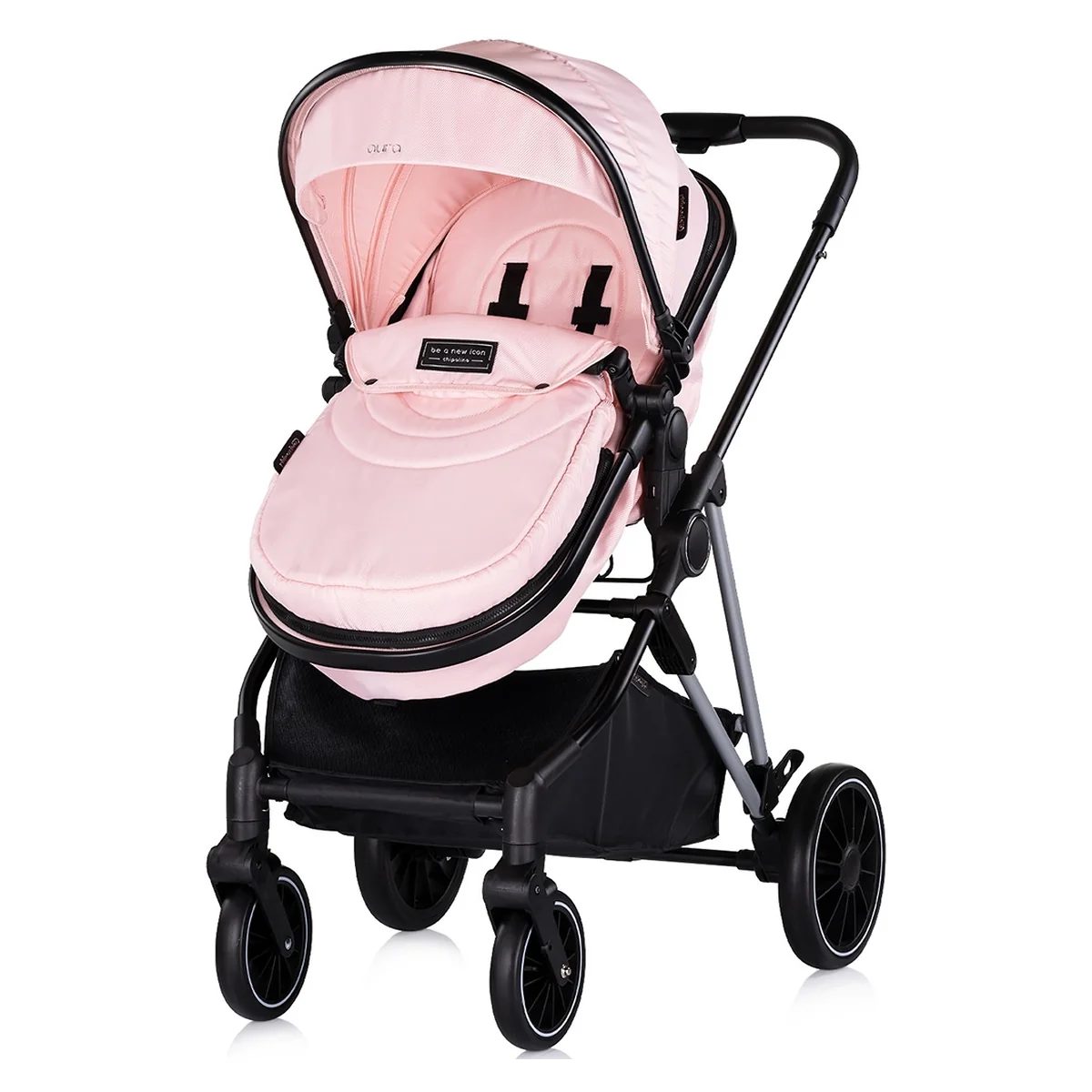 Carucior Chipolino Aura 3 in 1 pink marshmallow [4]