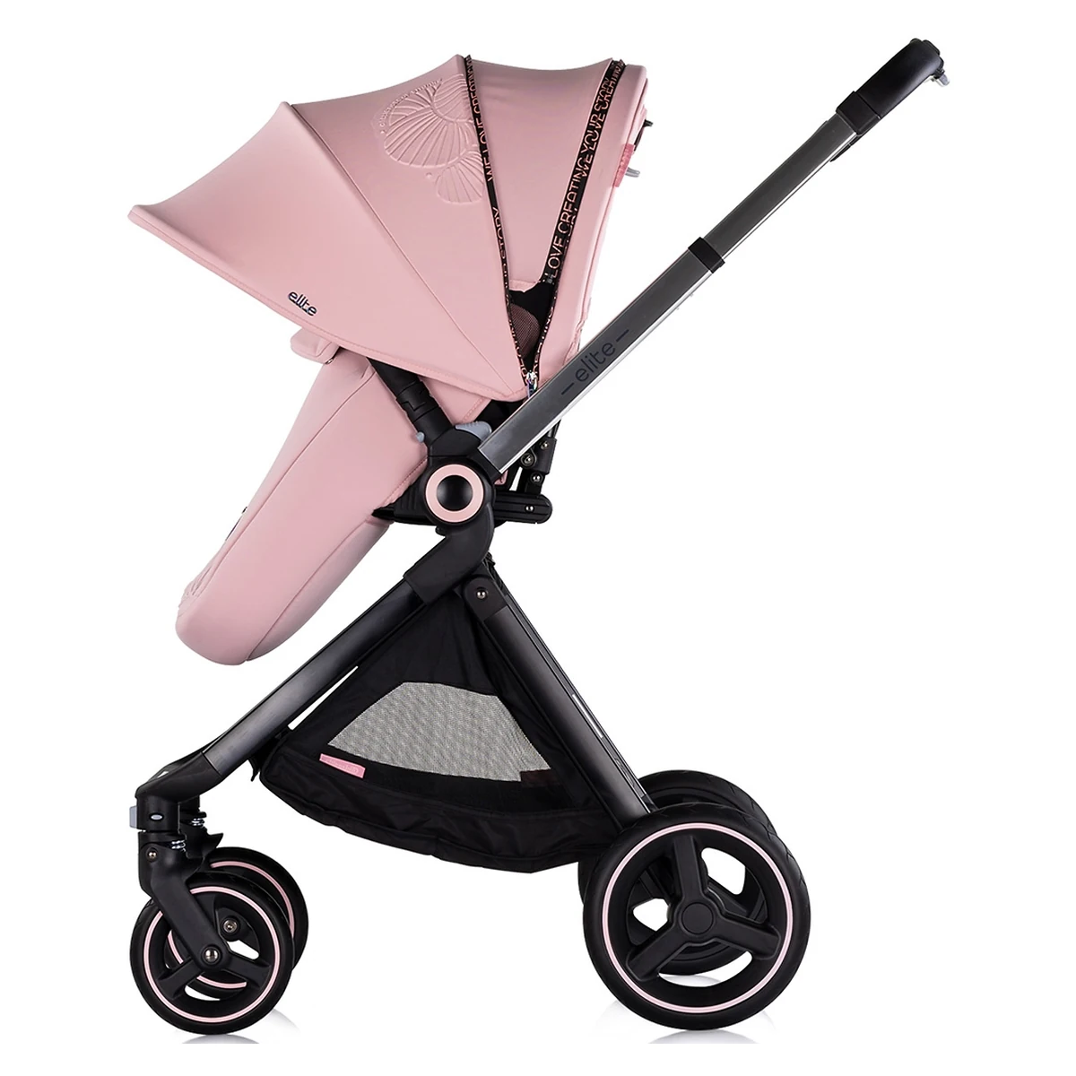 Carucior Chipolino Elite 3 in 1 pink marshmallow [13]