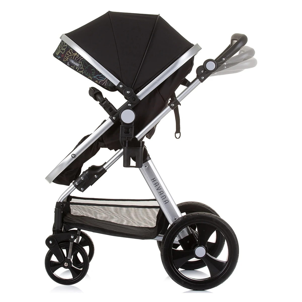 Carucior Chipolino Havana 3 in 1 obsidian leaves [7]