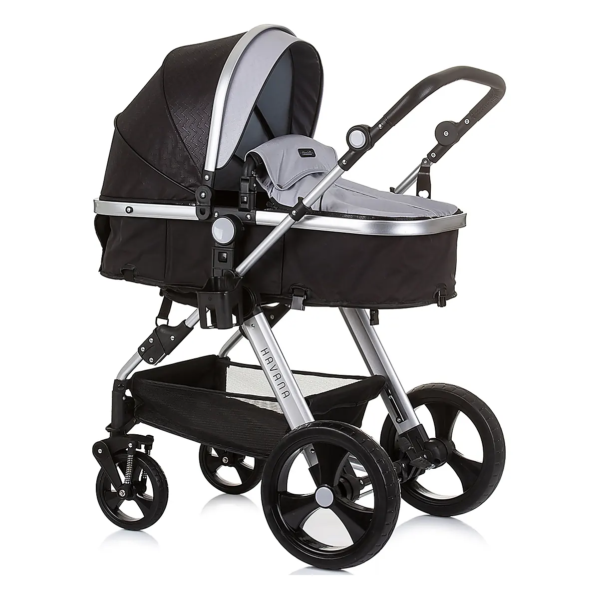 Carucior Chipolino Havana 3 in 1, Obsidian silver [2]