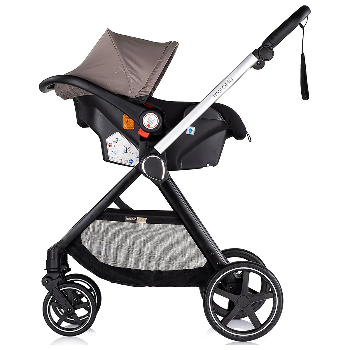 Carucior Chipolino Marbella 3 in 1 tiramisu 0 luni [9]