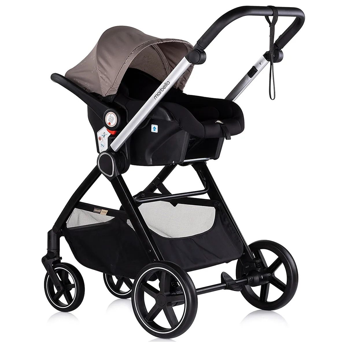 Carucior Chipolino Marbella 3 in 1 tiramisu 0 luni [10]