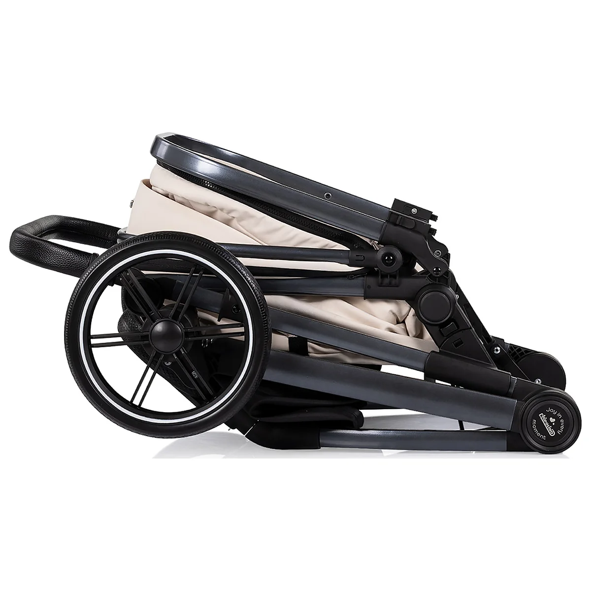 Carucior Chipolino Pearl 2 in 1, Sezut reversibil, Husa de picioare, Gentuta parinti, Pana la 22 kg, Cashmere [10]