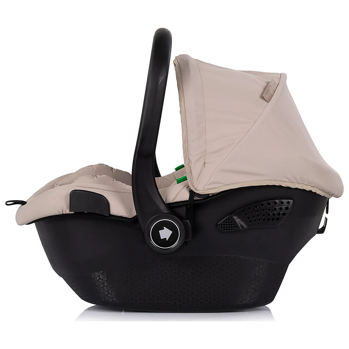 Carucior Chipolino Pearl 3 in 1, Cu scoica auto, Sezut reversibil, Husa de picioare, Gentuta parinti, Pana la 22 kg, Latte [15]