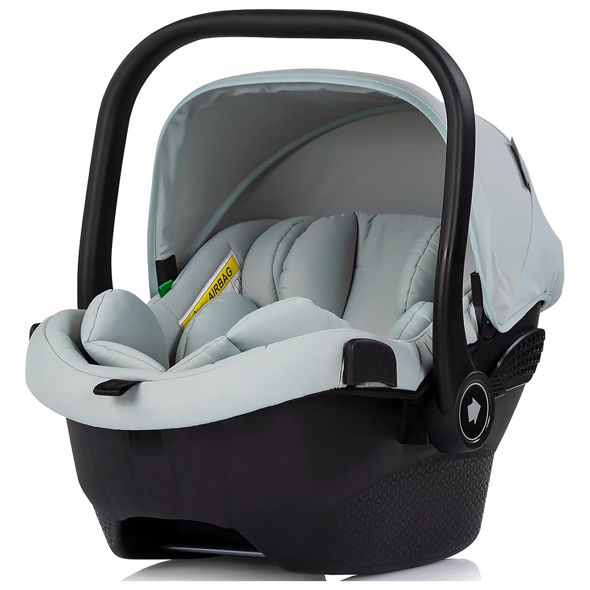 Carucior Chipolino Pearl 3 in 1, Cu scoica auto, Sezut reversibil, Husa de picioare, Gentuta parinti, Pana la 22 kg, Matcha [14]