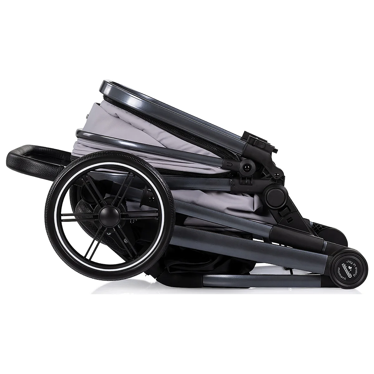 Carucior Chipolino Pearl 3 in 1, Cu scoica auto, Sezut reversibil, Husa de picioare, Gentuta parinti, Pana la 22 kg, Platinum [13]