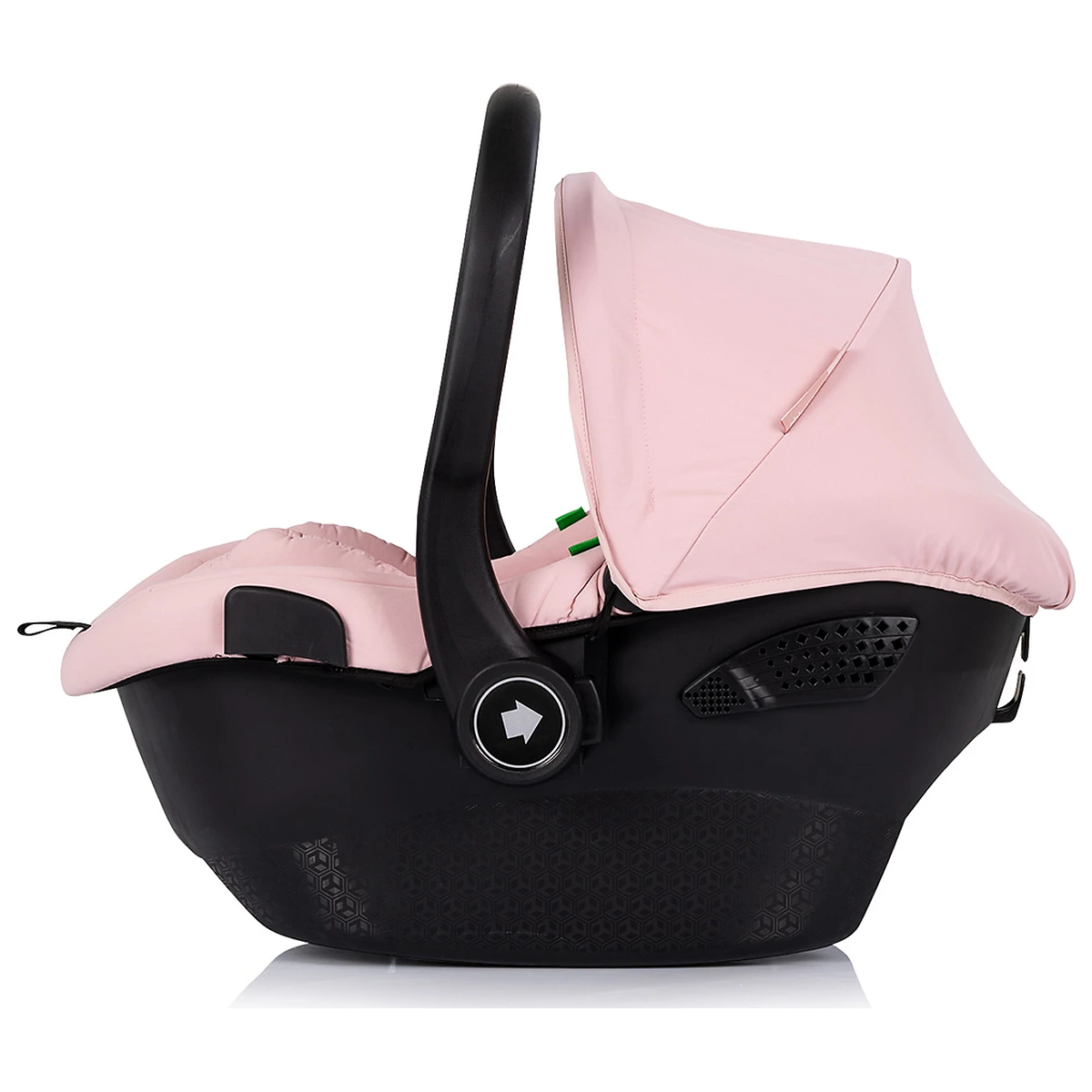 Carucior Chipolino Pearl 3 in 1, Cu scoica auto, Sezut reversibil, Husa de picioare, Gentuta parinti, Pana la 22 kg, Powder pink [15]